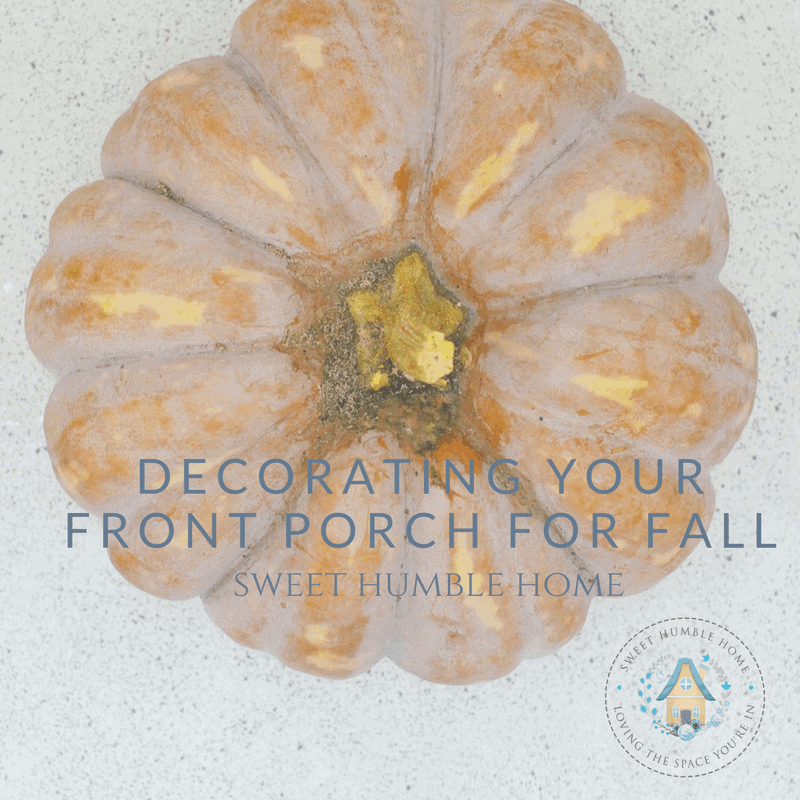 Decorating Your Front Porch For Fall - Sweet Humble Home