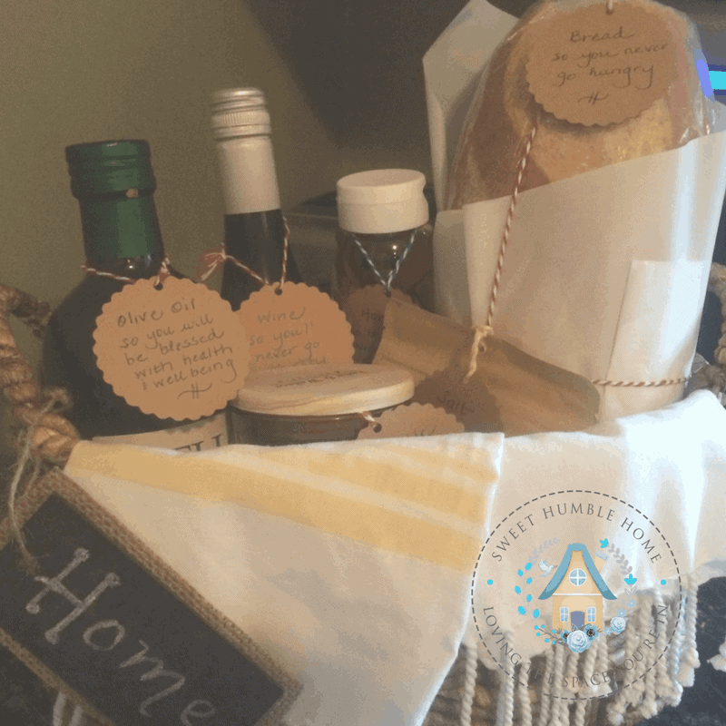Housewarming Gift Basket Sweet Humble Home