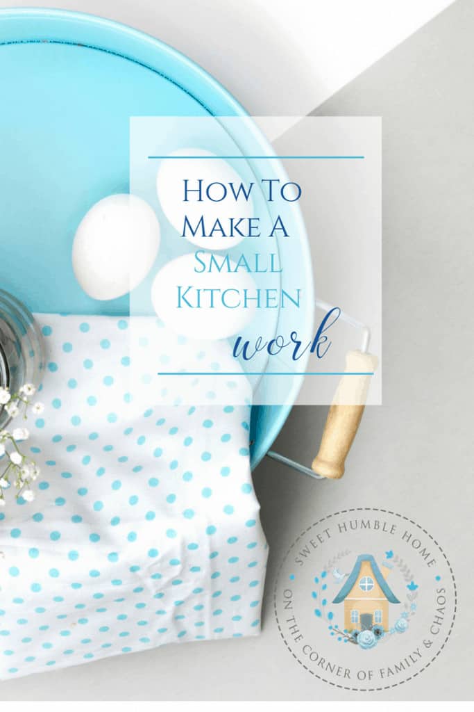 How to Make a Small Kitchen Work, small kitchen, organized kitchen