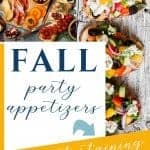 Fall themed appetizers for a party or family gathering - Sweet Humble Home
