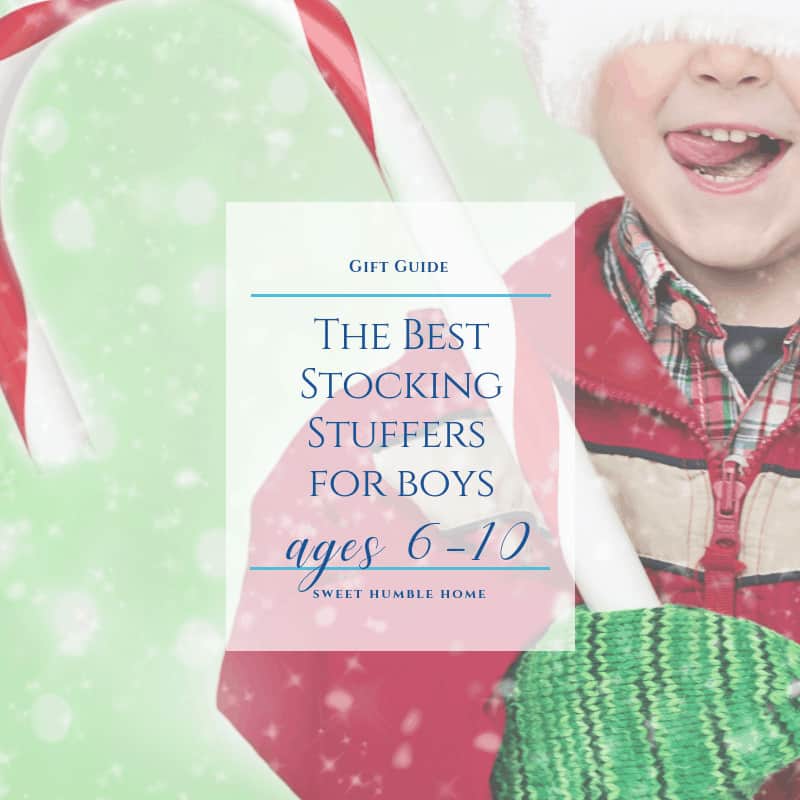 The Best Stocking Stuffers for boys 6-10 - Sweet Humble Home