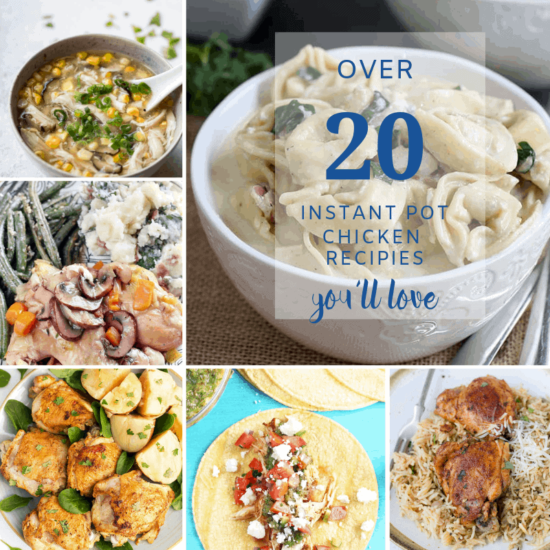 Favorite Instant Pot Chicken Recipes - Sweet Humble Home - Cover