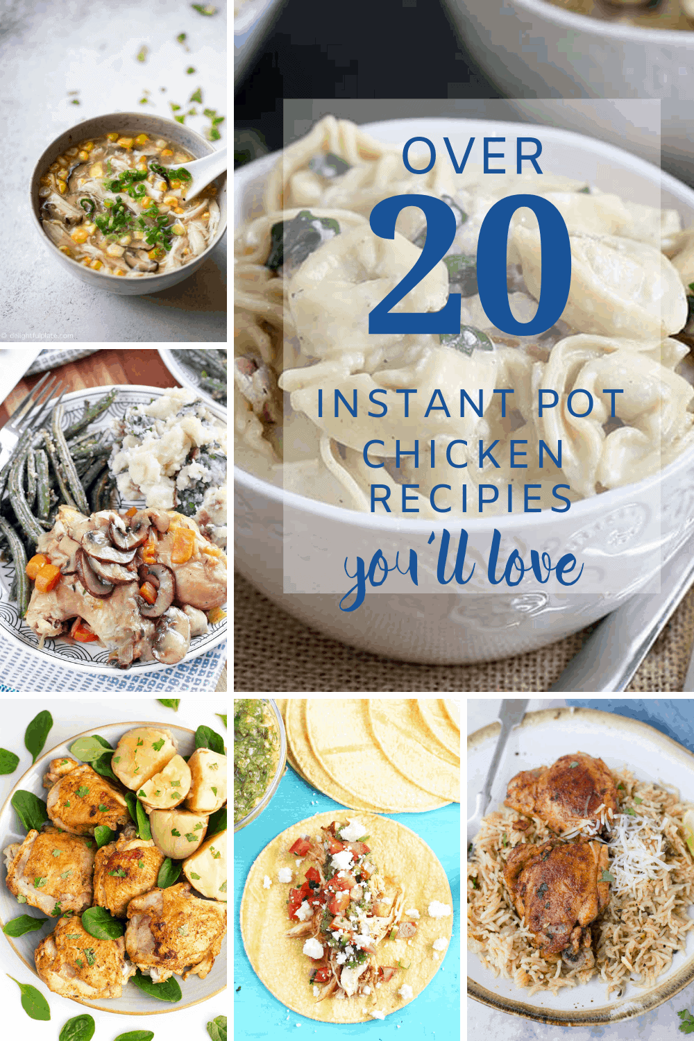 Favorite Instant Pot Chicken Recipes - Sweet Humble Home 