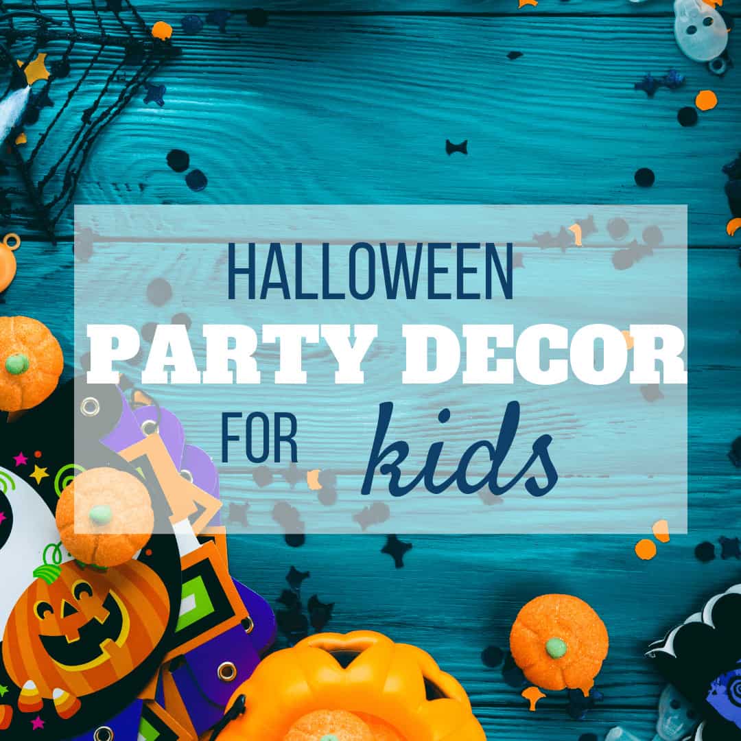 Halloween Kids Party decor that keeps the fun in the party and leaves the gore behind! Find Halloween Kids Party Decor, Halloween Kids Party Food, and Halloween Kids Party activities all in one place! - Sweet Humble Home #halloween, #halloweenkidsparty, #halloweenkidspartydecor, #halloweenkidspartyactivities