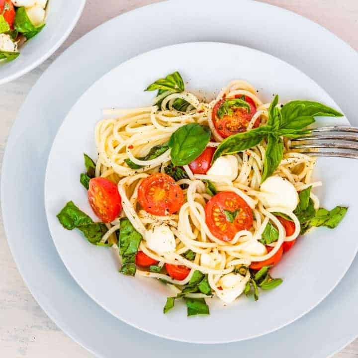 Image for Easy Pasta Caprese Recipe