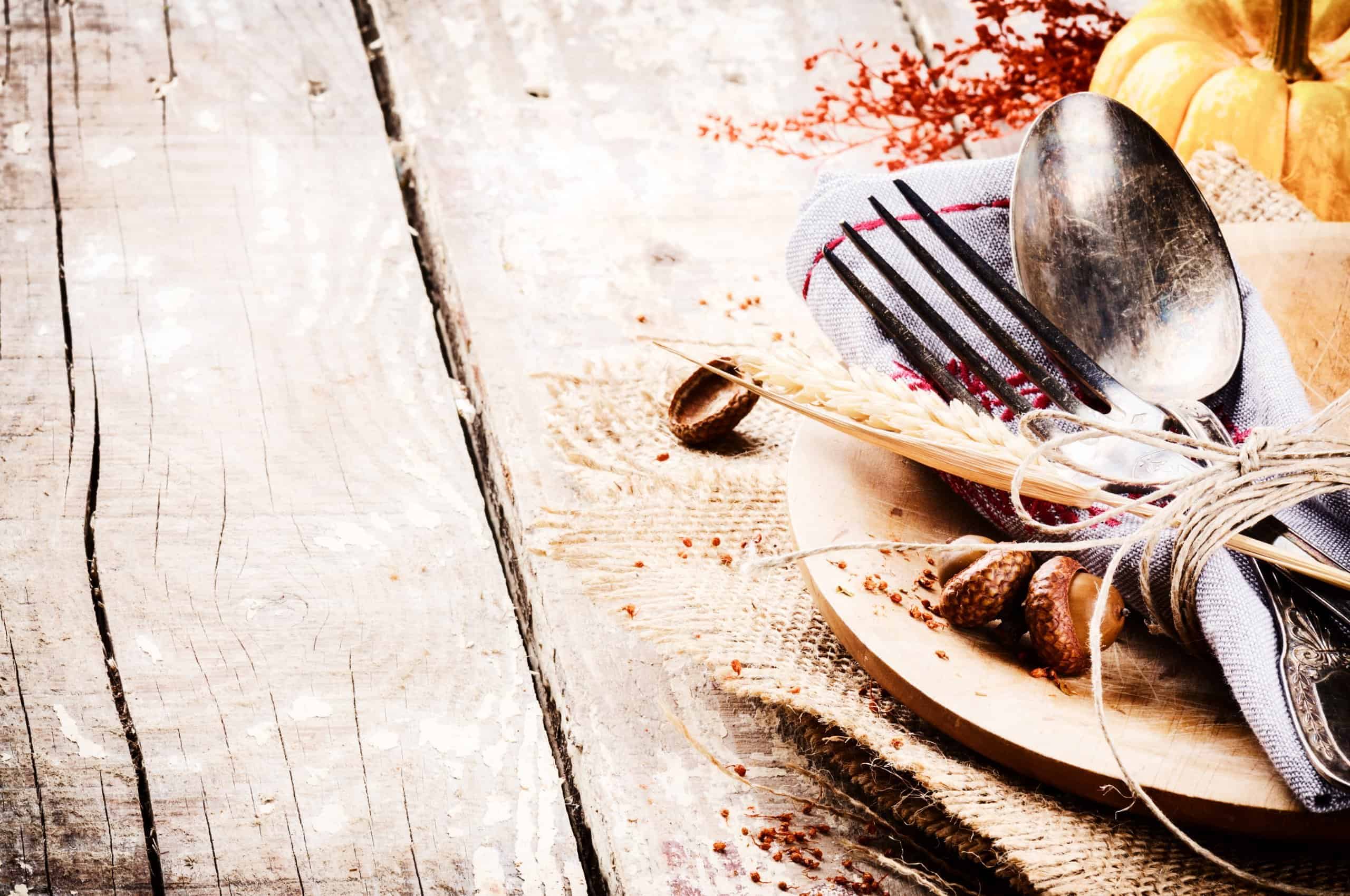 Five ideas for setting your Thanksgiving Table