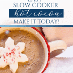 Easy Slow Cooker Hot Chocolate Recipe - Sweet Humble Home