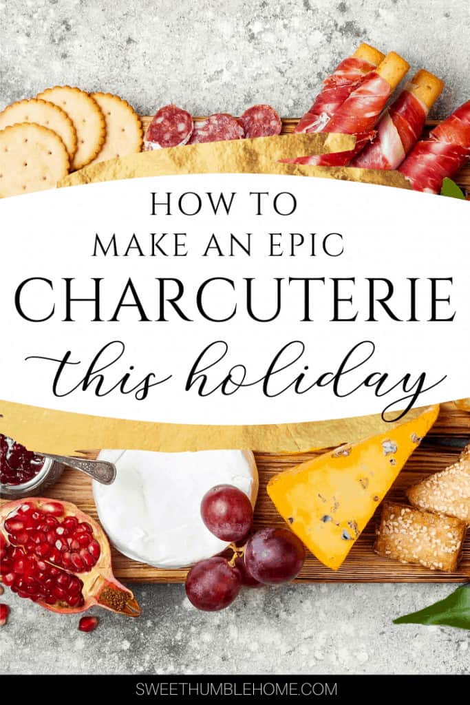 Making a charcuterie board easy!