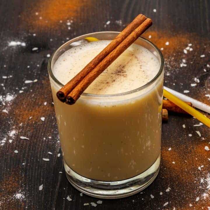 How to make a spiked eggnog cocktail - Bourbon Holiday Eggnog